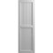 Ekena Millwork True Fit PVC Farmhouse/Flat Panel Combination Fixed Mount Shutters, Primed, 15"W x 80"H TFP101FC15X080PR - alternate 10